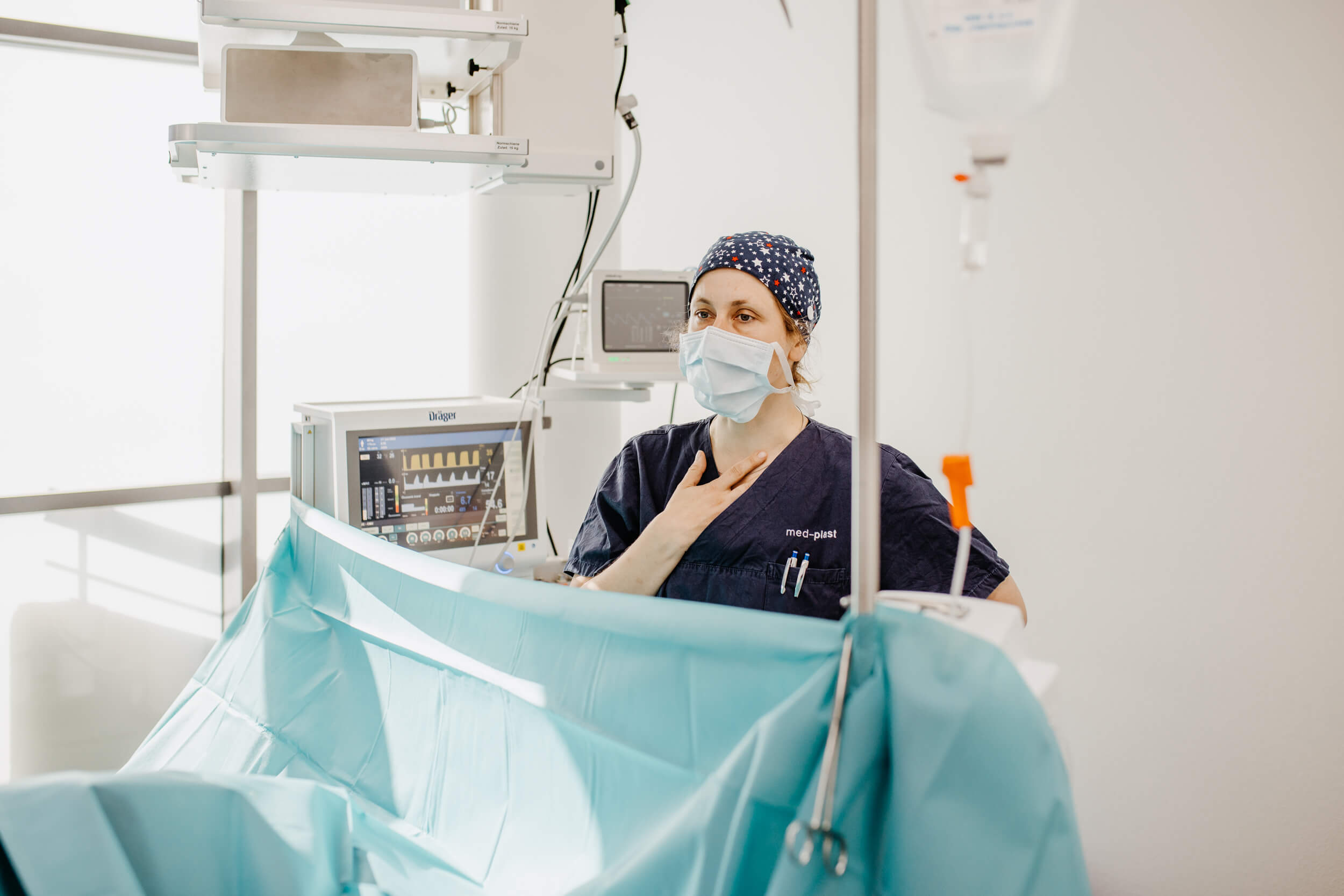 Anästhesie bei med-plast