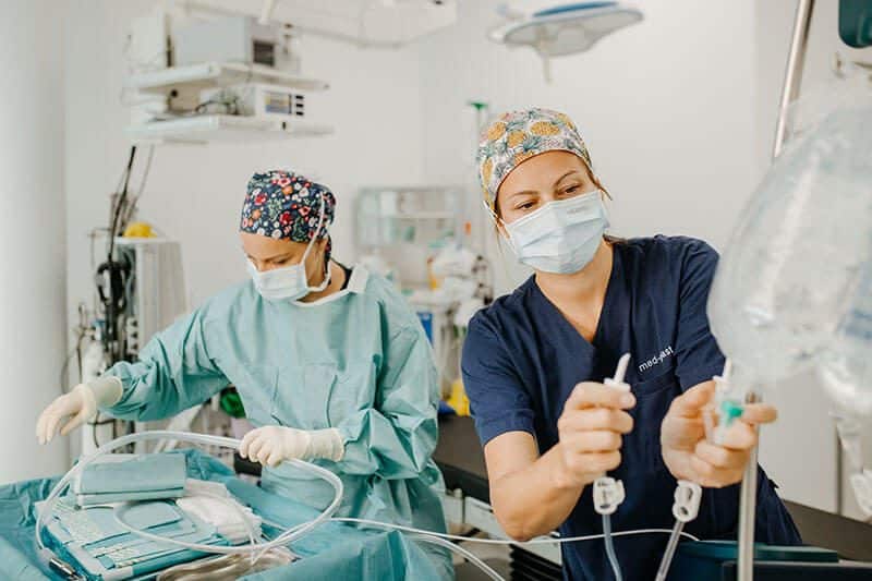 med-plast Lipödem Operation Szene